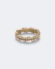 Suzanne Kalan Suzanne Kalan Ivy 18kt gold tech ring jackets with diamonds - 1