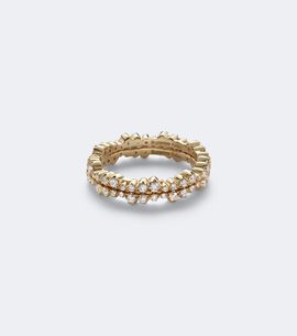 Suzanne Kalan Suzanne Kalan Ivy 18kt gold tech ring jackets with diamonds