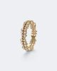 Suzanne Kalan Suzanne Kalan Ivy 18kt gold tech ring jackets with diamonds - 4