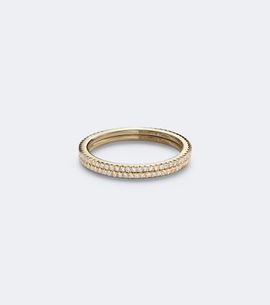 Suzanne Kalan Suzanne Kalan Mini 18kt gold tech ring jackets with diamonds