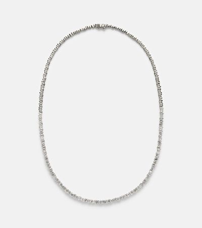 Suzanne Kalan Suzanne Kalan Mini 18kt white gold (750/1000) necklace with diamonds