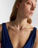 Suzanne Kalan Suzanne Kalan Mini 18kt white gold (750/1000) necklace with diamonds - 3