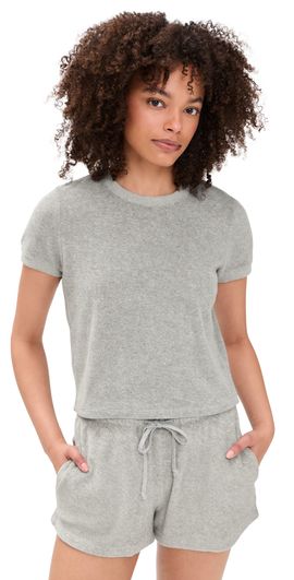 Suzie Kondi Suzie Kondi Carpi Tee Grey Heather
