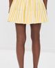 Suzie Kondi Suzie Kondi Fousta Skirt Wide Canary Stripe - 3