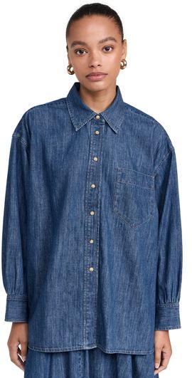 Suzie Kondi Suzie Kondi Kappa Button-Up Shirt Aegean