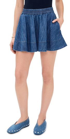 Suzie Kondi Suzie Kondi Lina Mini Circle Skirt Aegean
