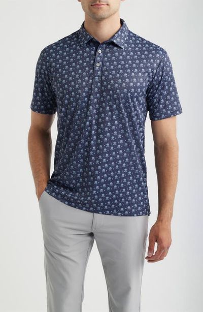 Swannies Swannies Cliff Floral Performance Golf Polo
