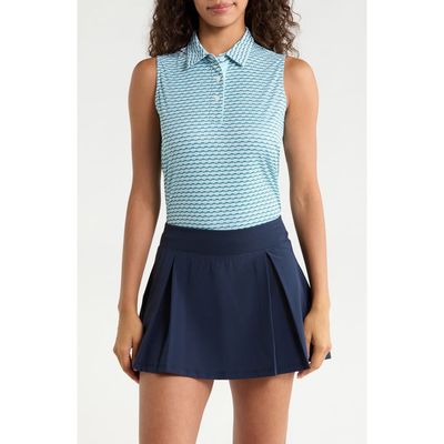 Swannies Swannies Gigi Sleeveless Polo Top