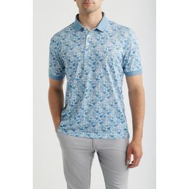 Swannies Swannies Haven Floral Performance Golf Polo
