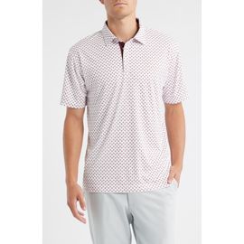 Swannies Swannies Hazelwood Modern Fit Foulard Print Performance Golf Polo