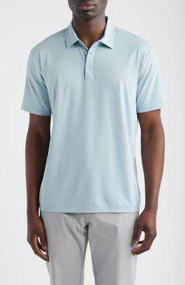 Swannies Swannies James H Solid Performance Golf Polo