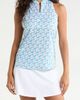 Swannies Swannies Sonora Ditsy Floral Half Zip Piqué Polo - 1
