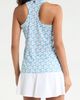 Swannies Swannies Sonora Ditsy Floral Half Zip Piqué Polo - 2