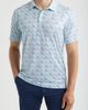Swannies Swannies Sunday Floral Performance Golf Polo - 1