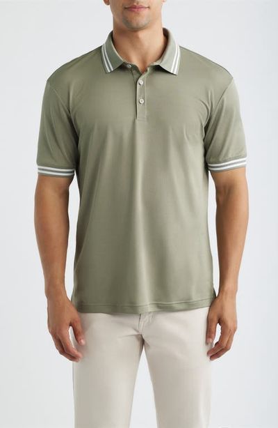 Swannies Swannies Thatcher Tipped Performance Polo