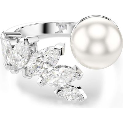 Swarovski Mesmera Swarovski Crystal Faux Pearl & Cubic Zirconia Ring