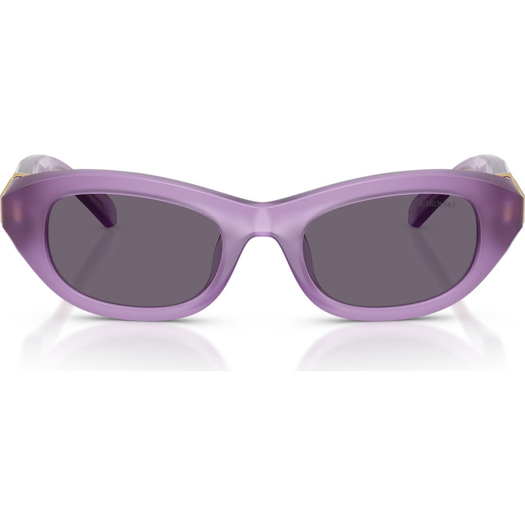 Swarovski Swarovski 50mm Small Pillow Sunglasses