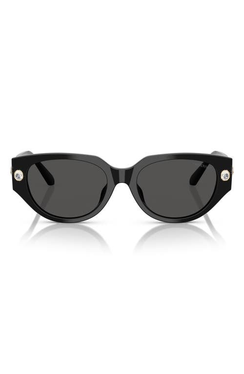 Swarovski Swarovski 54mm Butterfly Sunglasses