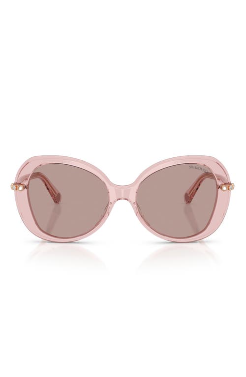 Swarovski Swarovski 55mm Butterfly Sunglasses