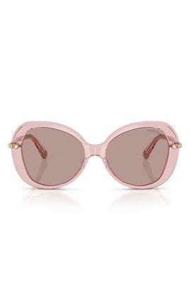 Swarovski Swarovski 55mm Butterfly Sunglasses