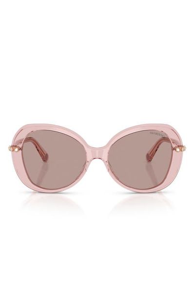Swarovski Swarovski 55mm Butterfly Sunglasses