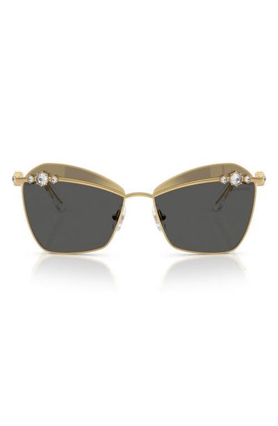 Swarovski Swarovski 57mm Butterfly Sunglasses