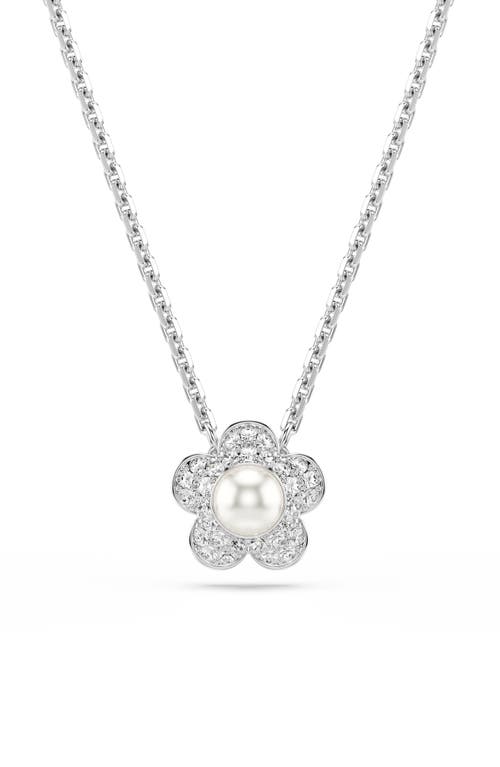 Swarovski Swarovski Angelic Crystal Faux Pearl Necklace