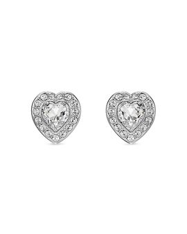Swarovski Swarovski Ariana Grande Crystal Heart Halo Stud Earrings