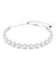 Swarovski Swarovski Ariana Grande x Swarovski Crystal & Imitation Pearl Flower Choker Necklace, 11.75-17.37 - 1