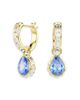 Swarovski Swarovski Chroma Crystal Charm Hoop Earrings - 1