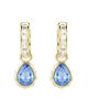 Swarovski Swarovski Chroma Crystal Charm Hoop Earrings - 3