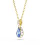 Swarovski Swarovski Chroma Crystal Pear Shape Pendant Necklace, 14.87-17.75 - 4