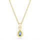 Swarovski Swarovski Chroma Crystal Pear Shape Pendant Necklace, 14.87-17.75 - 6