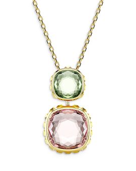 Swarovski Swarovski Chroma Multicolor Crystal Reversible Pendant Necklace, 16.5-19.25