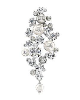 Swarovski Swarovski Constella Crystal & Faux Pearl Brooch
