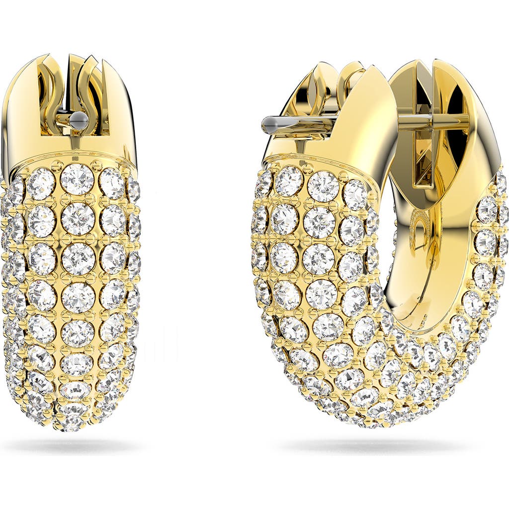 Swarovski Swarovski Dextera Pavé Hoop Earrings
