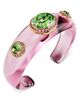 Swarovski Swarovski Dulcis Mixed Cut Multicolor Cuff Bracelet - 4