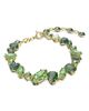 Swarovski Swarovski Gema Green Crystal Flex Bracelet in Gold Tone - 1
