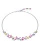 Swarovski Swarovski Gema Multicolor Crystal Choker Necklace in Rhodium Plated, 15 - 1