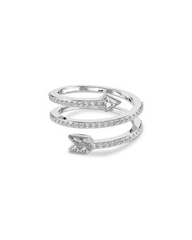Swarovski Swarovski Idyllia Crystal & Cubic Zirconia Arrow Wrap Ring
