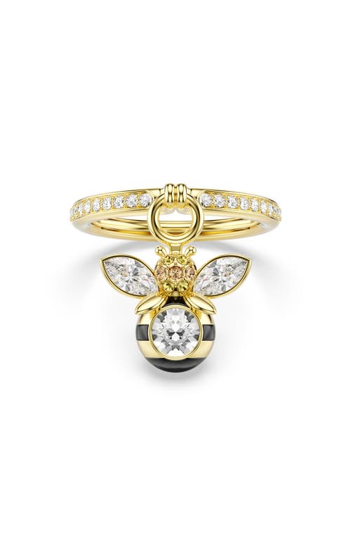 Swarovski Swarovski Idyllia Crystal Bee Charm Ring