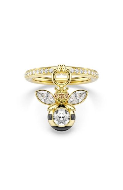 Swarovski Swarovski Idyllia Crystal Bee Charm Ring
