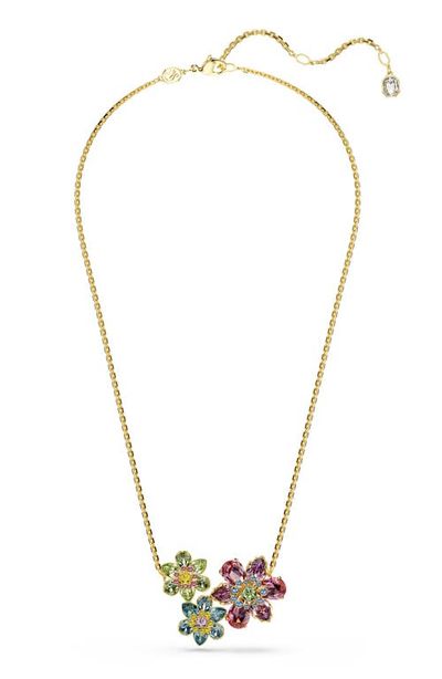 Swarovski Swarovski Idyllia Floral Pendant Necklace