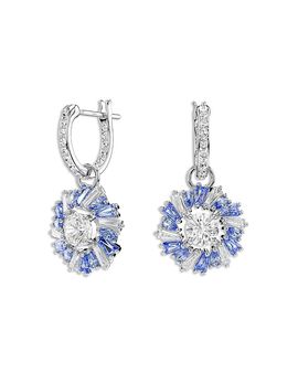 Swarovski Swarovski Idyllia Huggie Hoop Drop Earrings