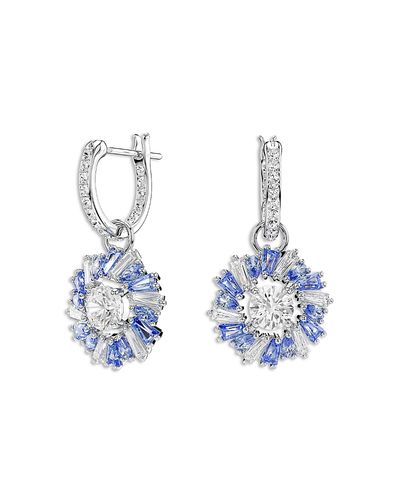 Swarovski Swarovski Idyllia Huggie Hoop Drop Earrings