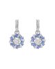Swarovski Swarovski Idyllia Huggie Hoop Drop Earrings - 3