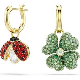 Swarovski Swarovski Idyllia Set of 3 Charms with Hoop Earrings
