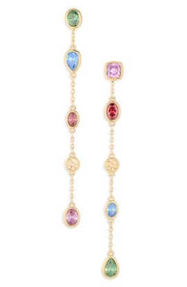 Swarovski Swarovski Imber Mixed Cut Cubic Zirconia Drop Earrings