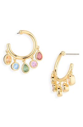 Swarovski Swarovski Imber Mixed Cut Cubic Zirconia Hoop Earrings