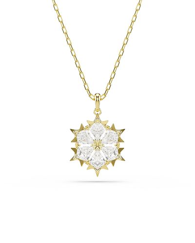 Swarovski Swarovski Magic Stone Cluster Pendant Necklace, 14.87-17.75